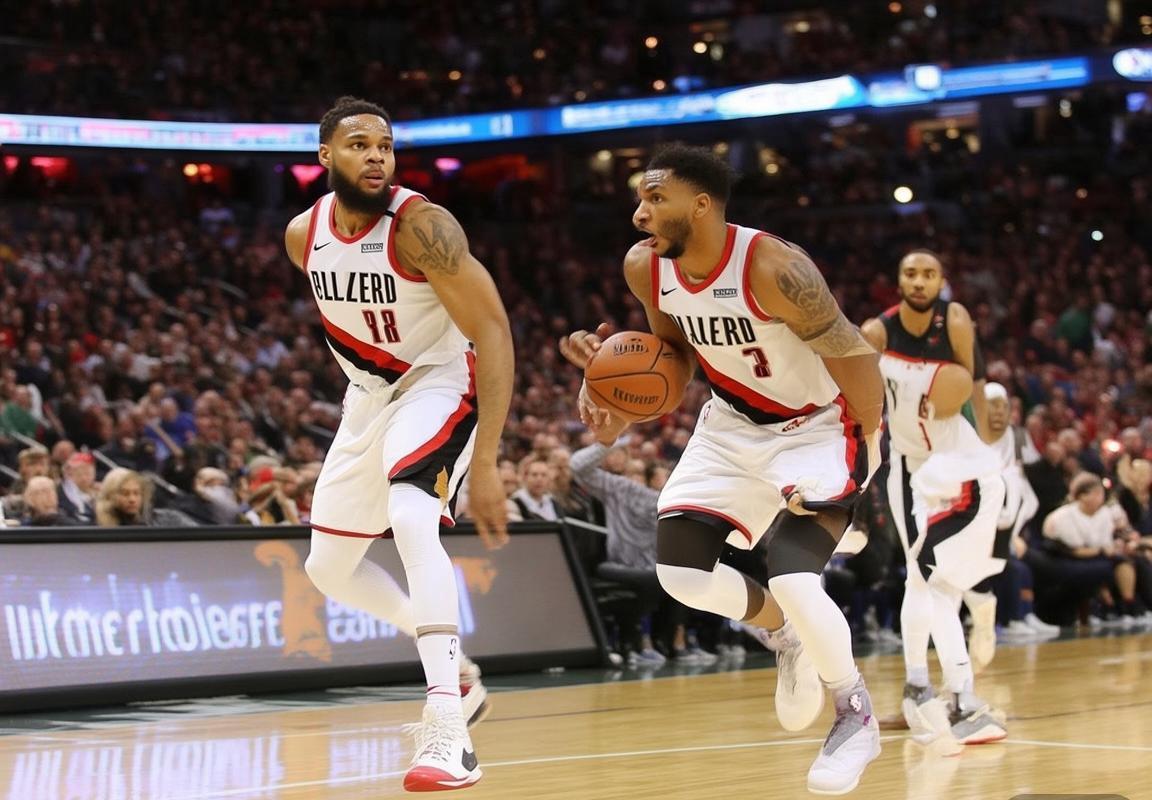 开拓者决战马刺冲季后赛席位，斯普利特防守体系成关键